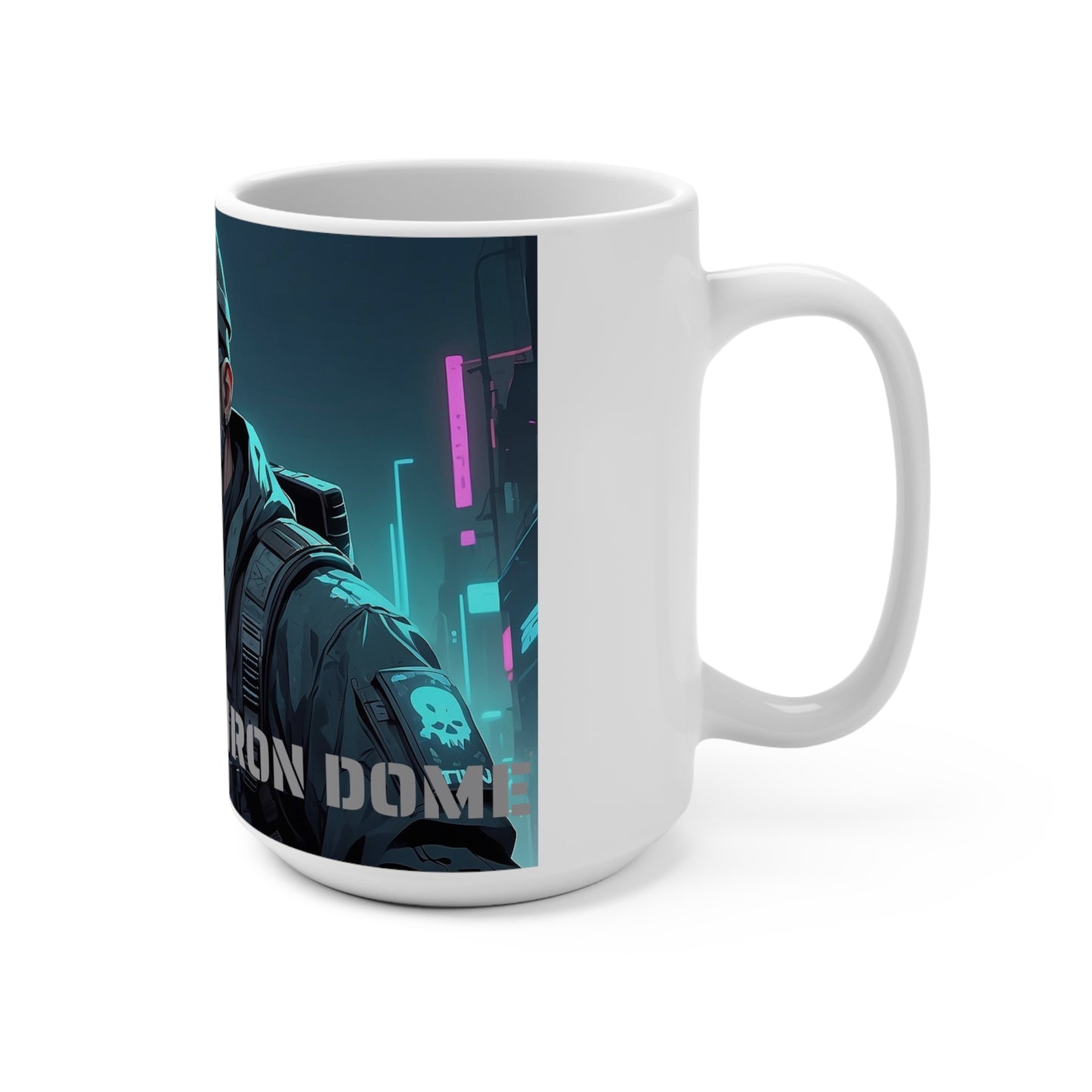 DAD the family iron dome Mug 15oz