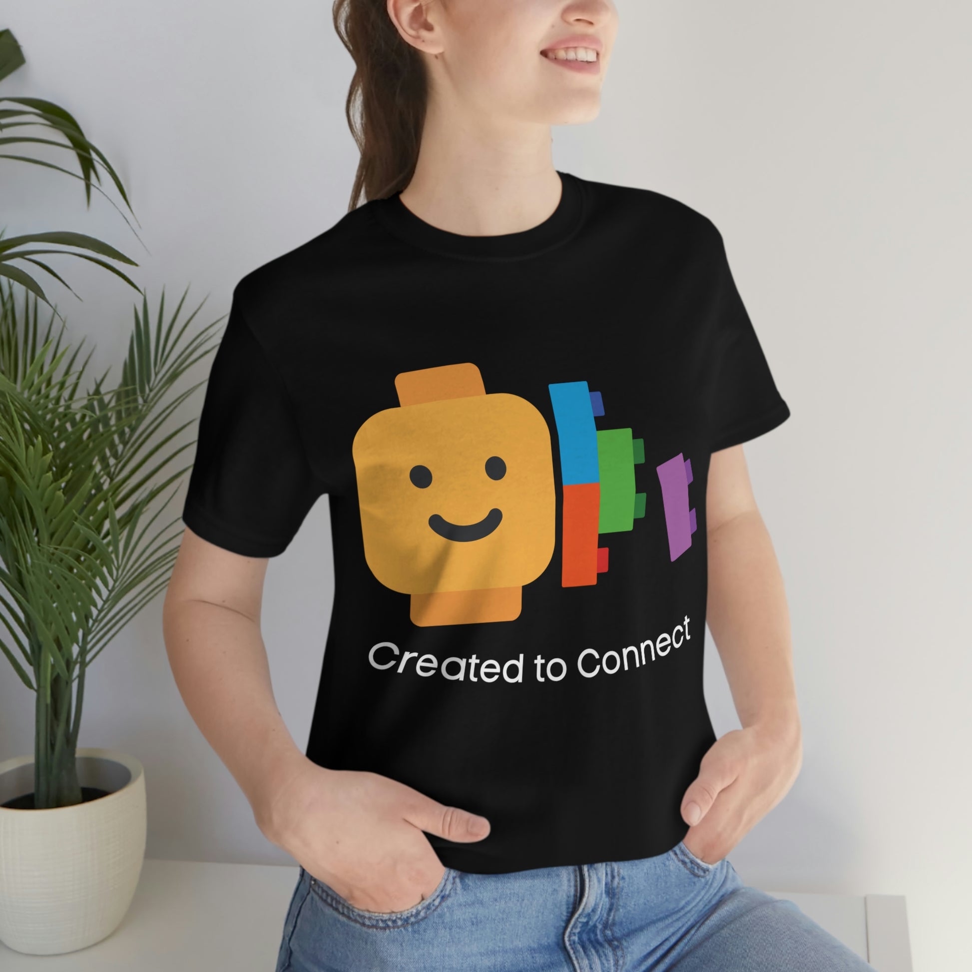 t-shirt: we are created need to connect with one another; RawMeMine.