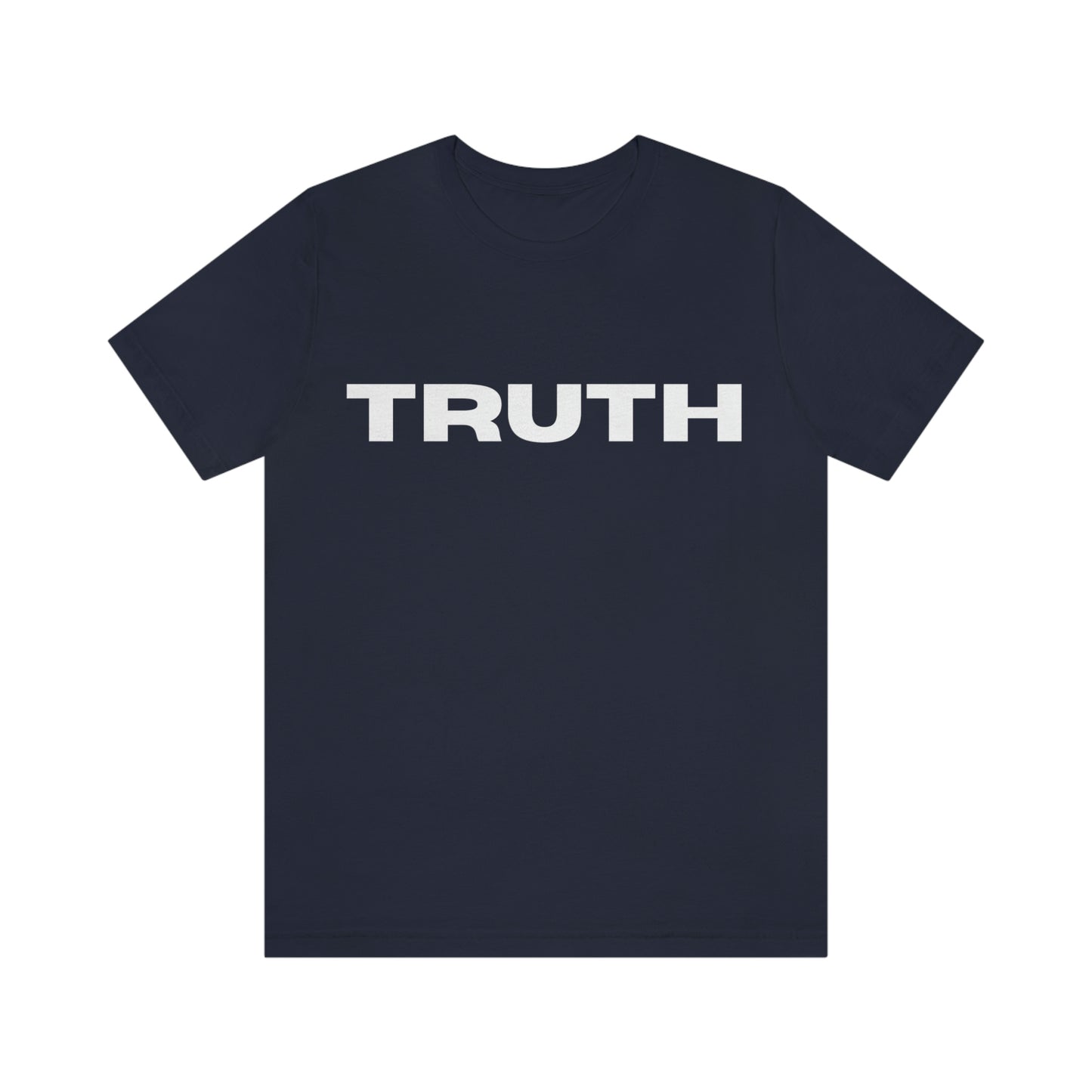 Truth t-shirt, front "Truth", back "I try in my imperfect best to speak the TRUTH." by Lin Wood