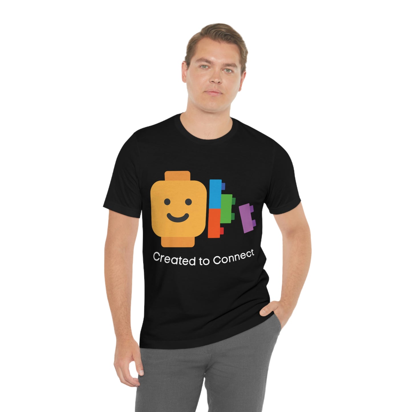 t-shirt: we are created need to connect with one another; RawMeMine.