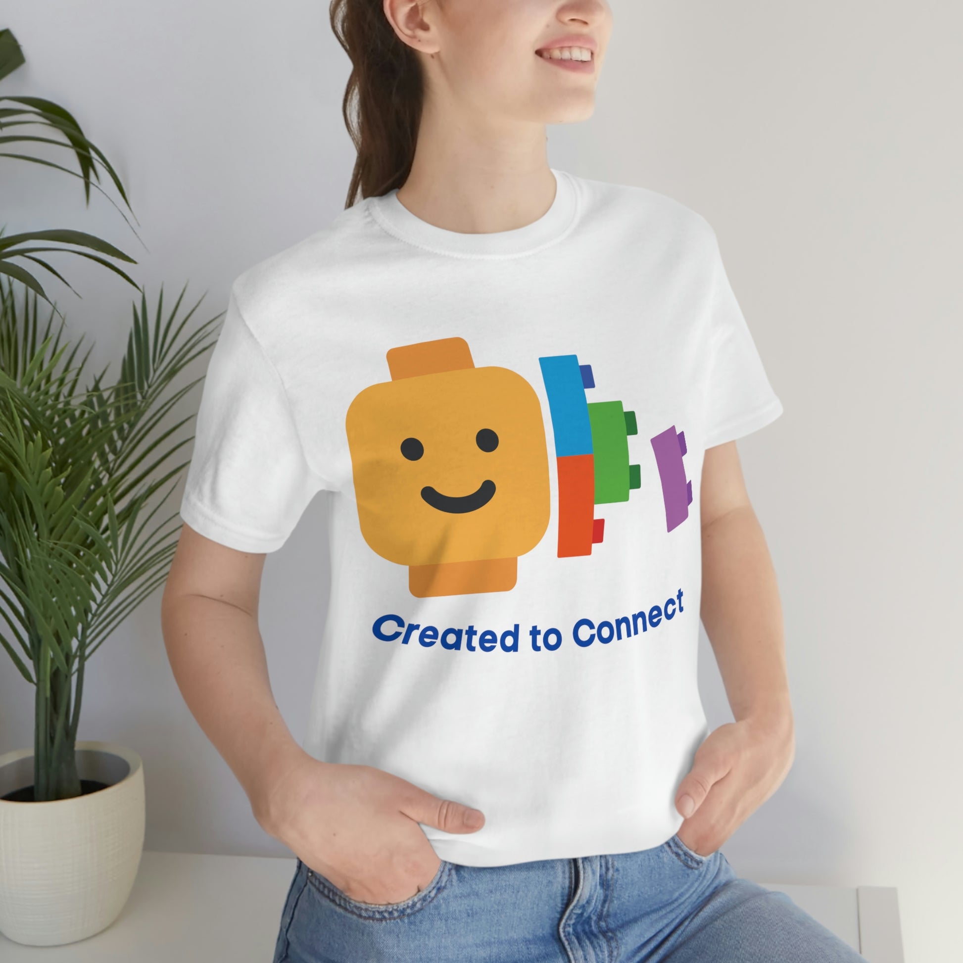 t-shirt: we are created need to connect with one another; RawMeMine.